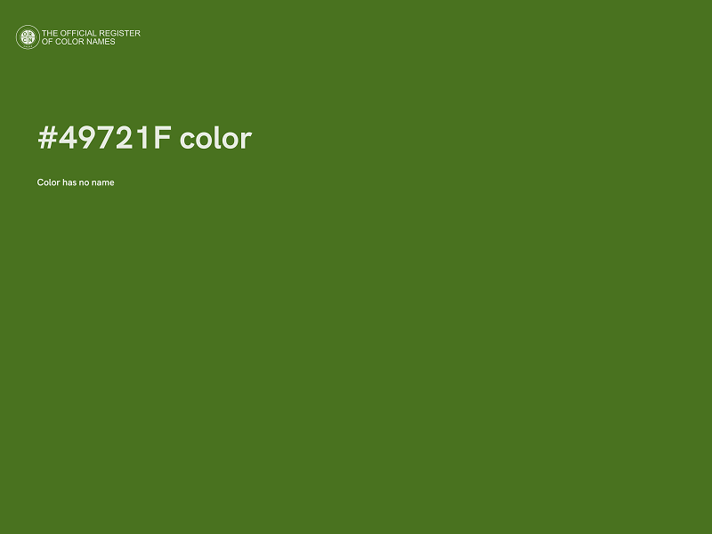 #49721F color image