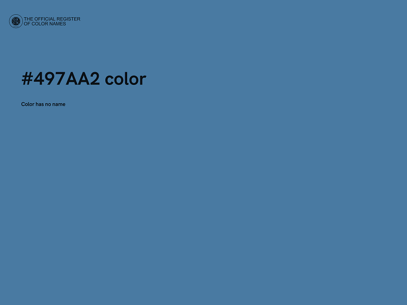 #497AA2 color image