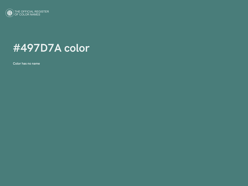 #497D7A color image