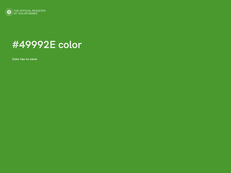 #49992E color image