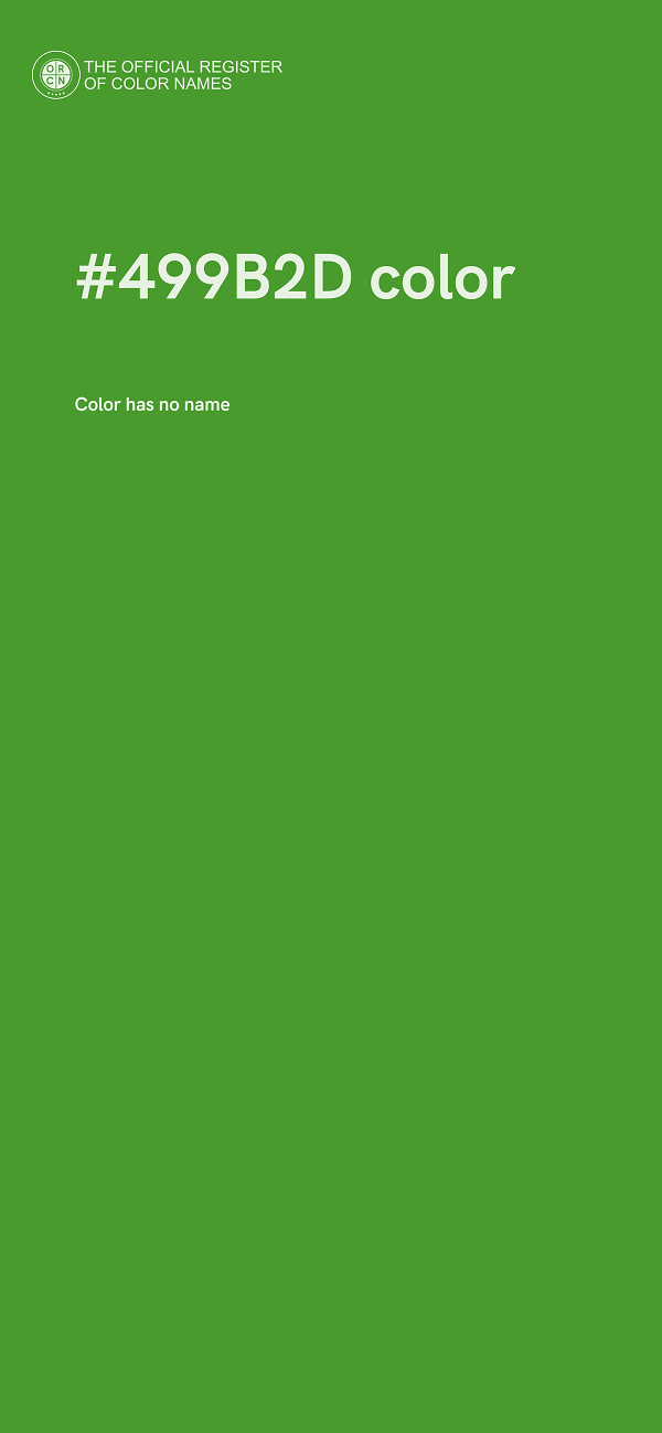 #499B2D color image
