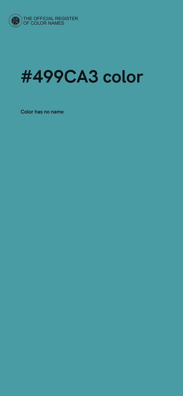 #499CA3 color image