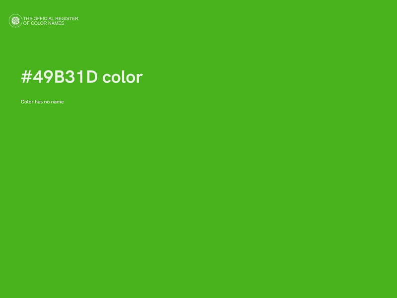 #49B31D color image