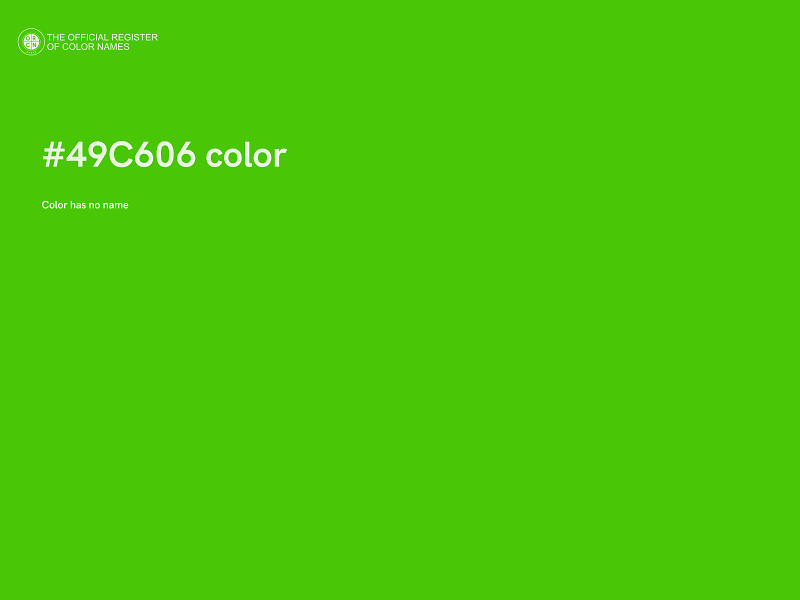 #49C606 color image