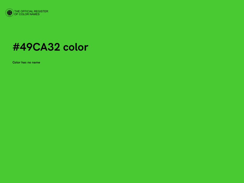 #49CA32 color image