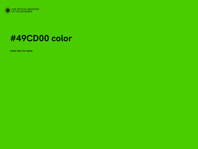 #49CD00 color image