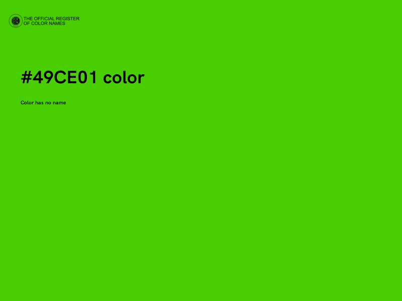 #49CE01 color image