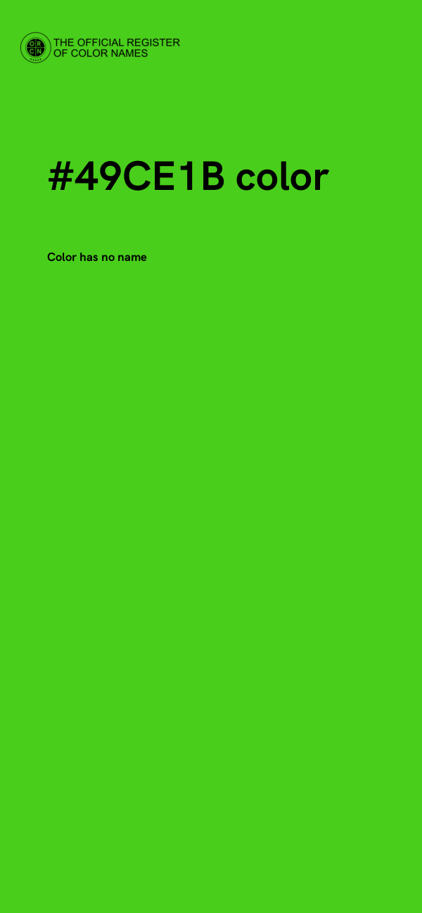 #49CE1B color image