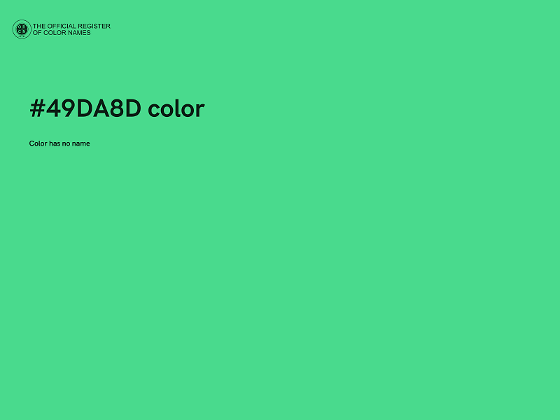 #49DA8D color image