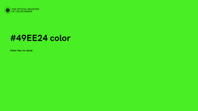 #49EE24 color image