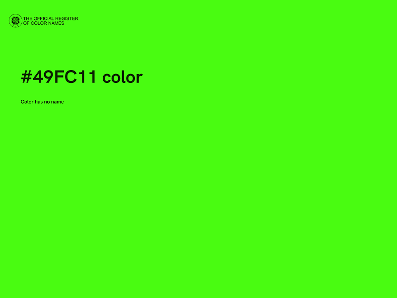 #49FC11 color image