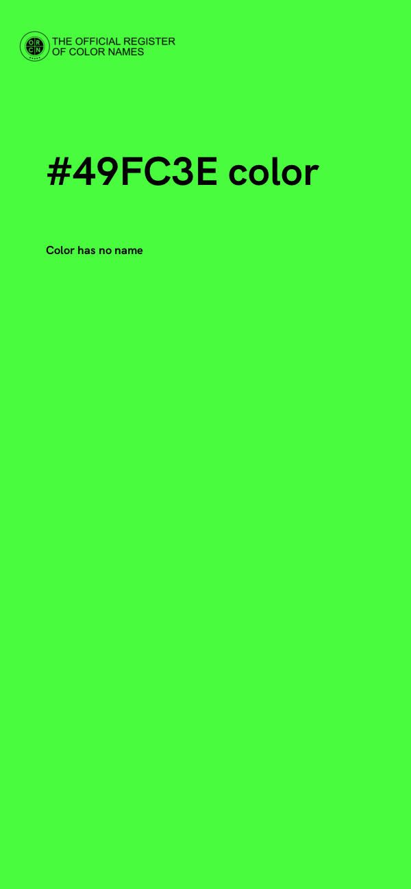 #49FC3E color image