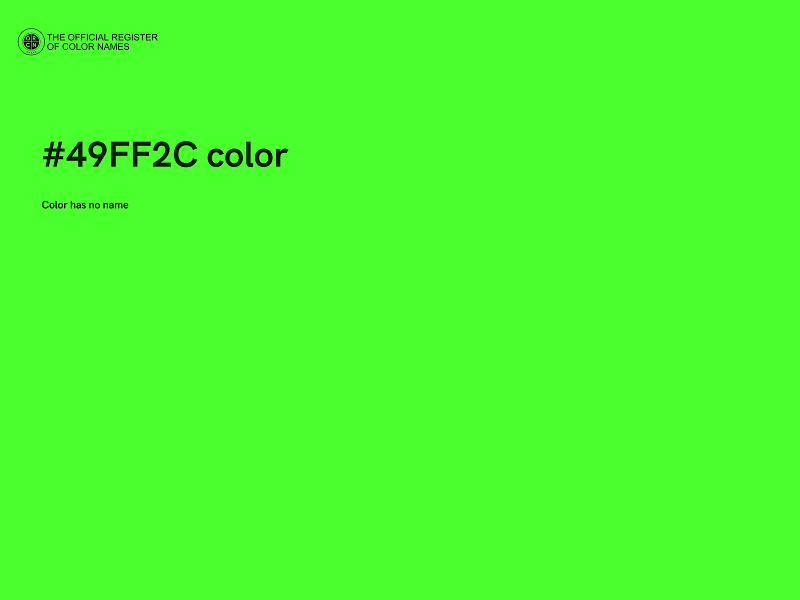 #49FF2C color image