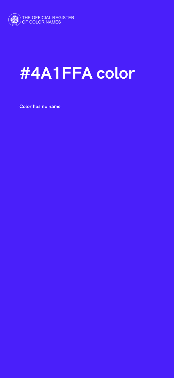 #4A1FFA color image