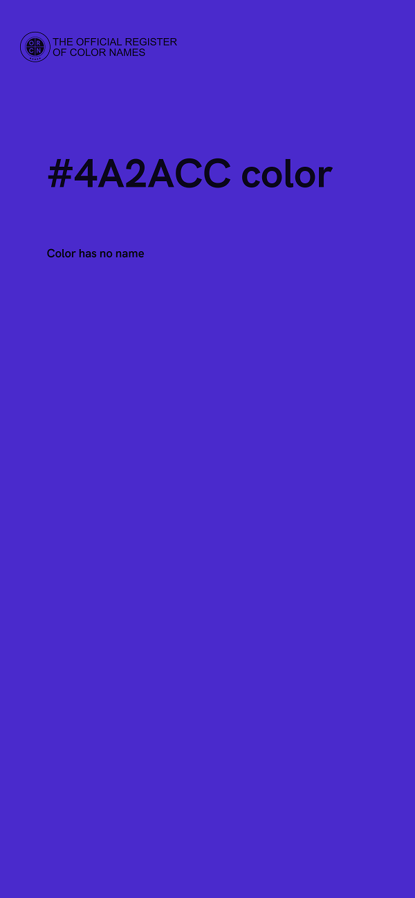 #4A2ACC color image