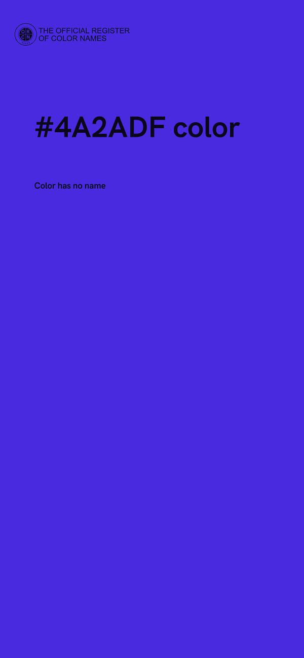 #4A2ADF color image