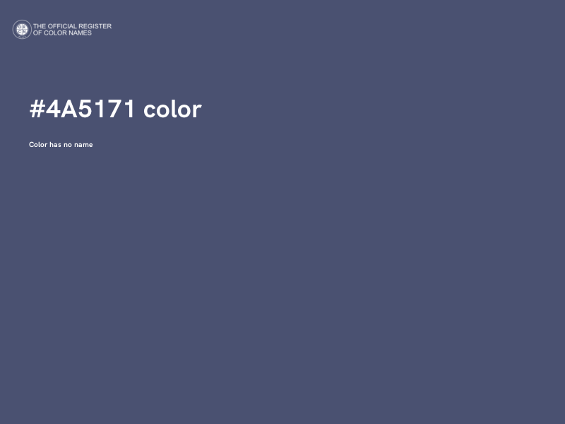 #4A5171 color image