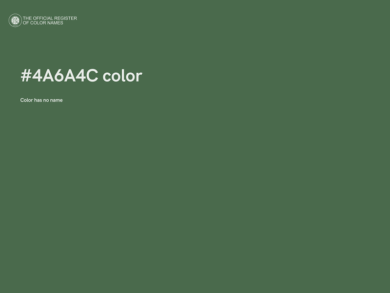#4A6A4C color image