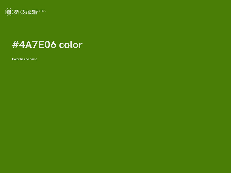 #4A7E06 color image