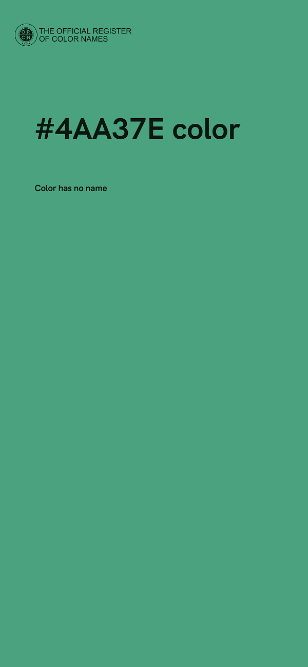 #4AA37E color image