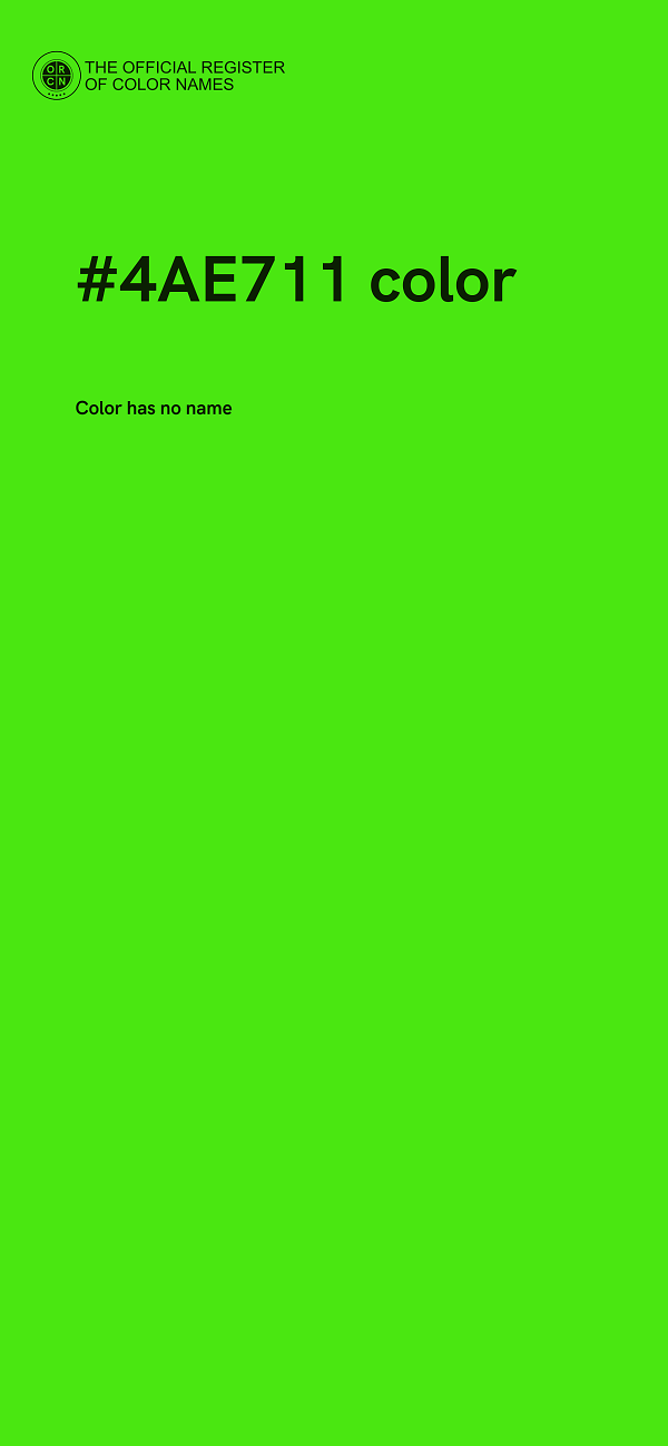 #4AE711 color image