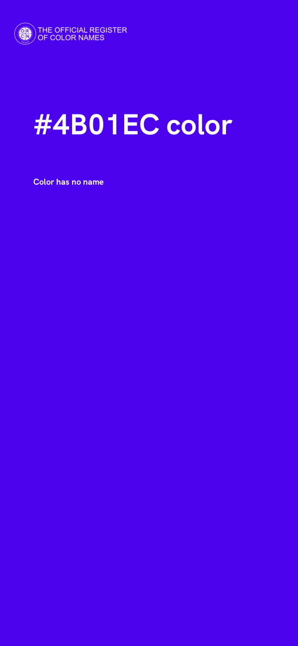 #4B01EC color image