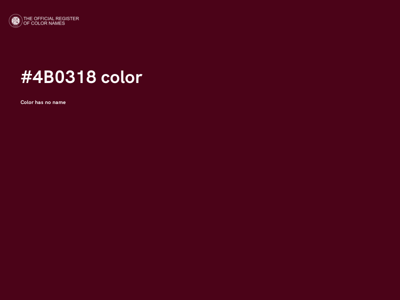 #4B0318 color image