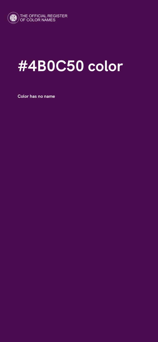 #4B0C50 color image
