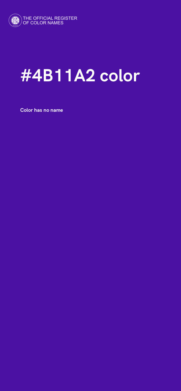 #4B11A2 color image