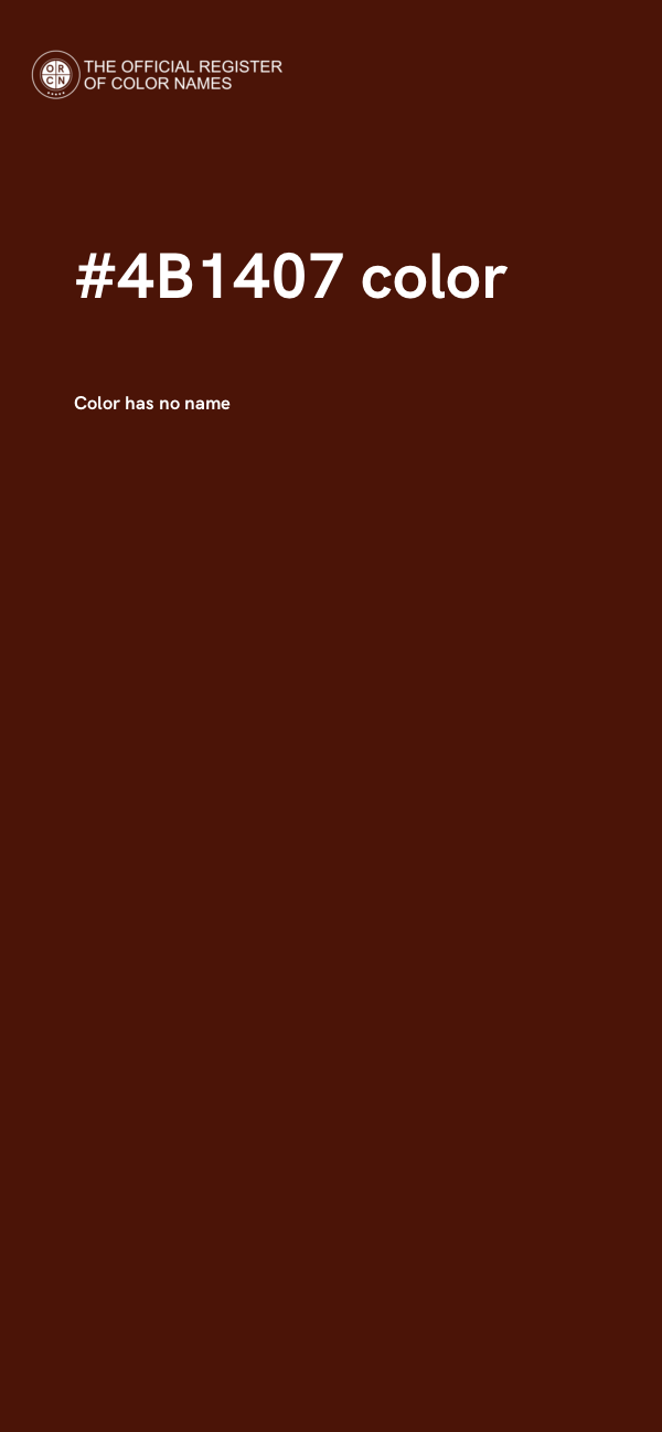 #4B1407 color image