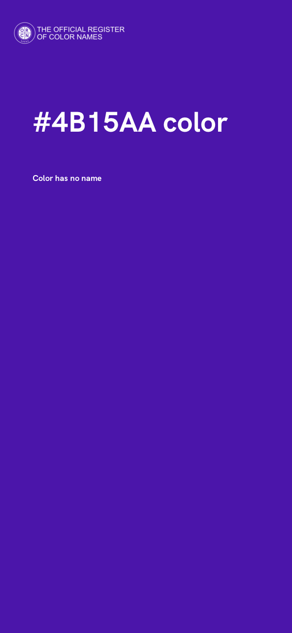 #4B15AA color image
