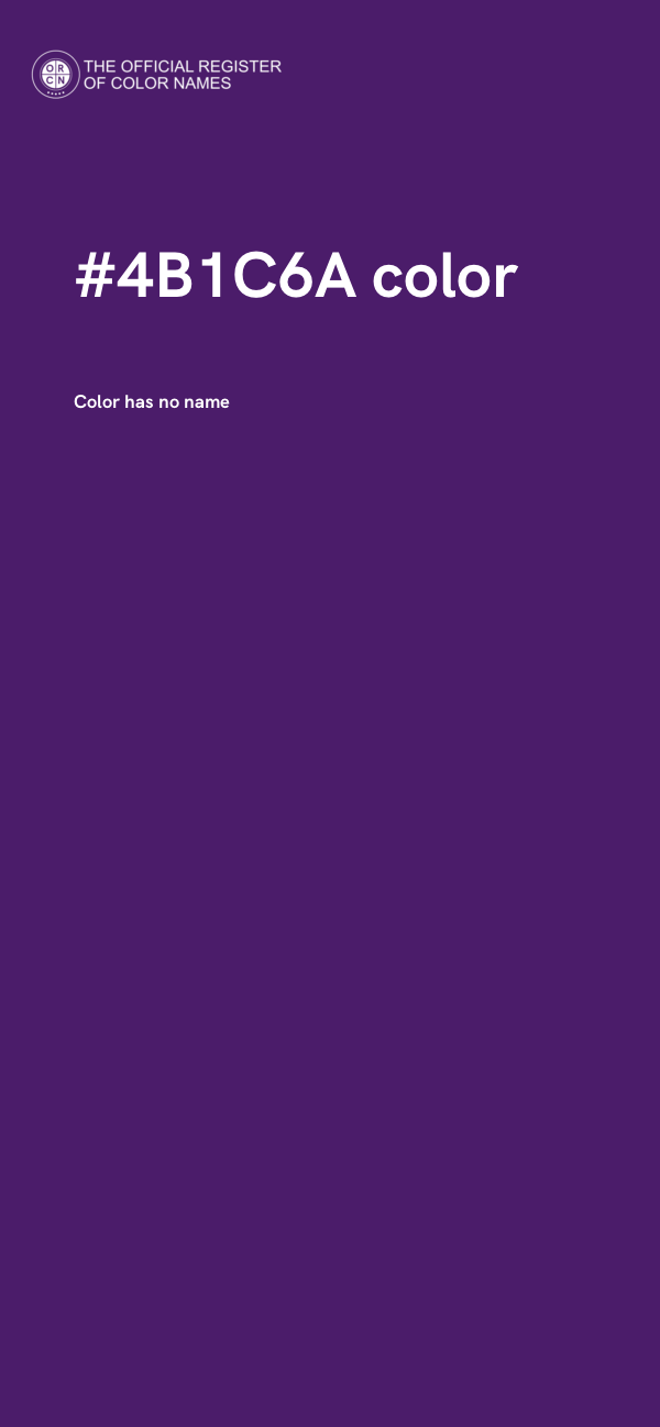 #4B1C6A color image