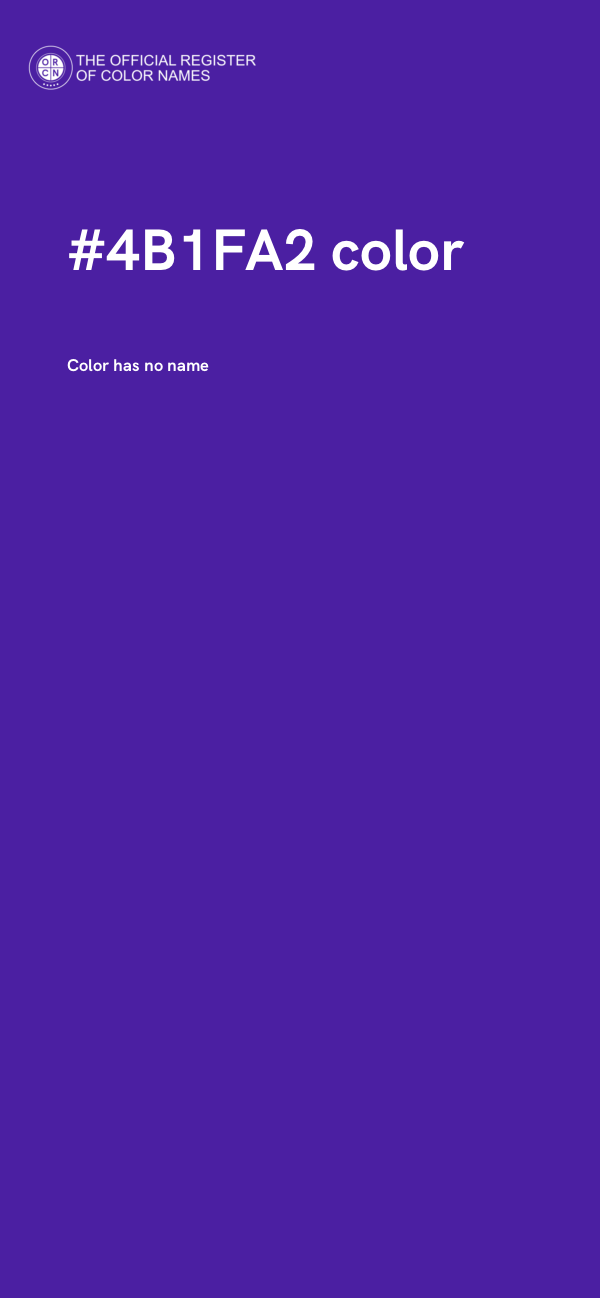 #4B1FA2 color image