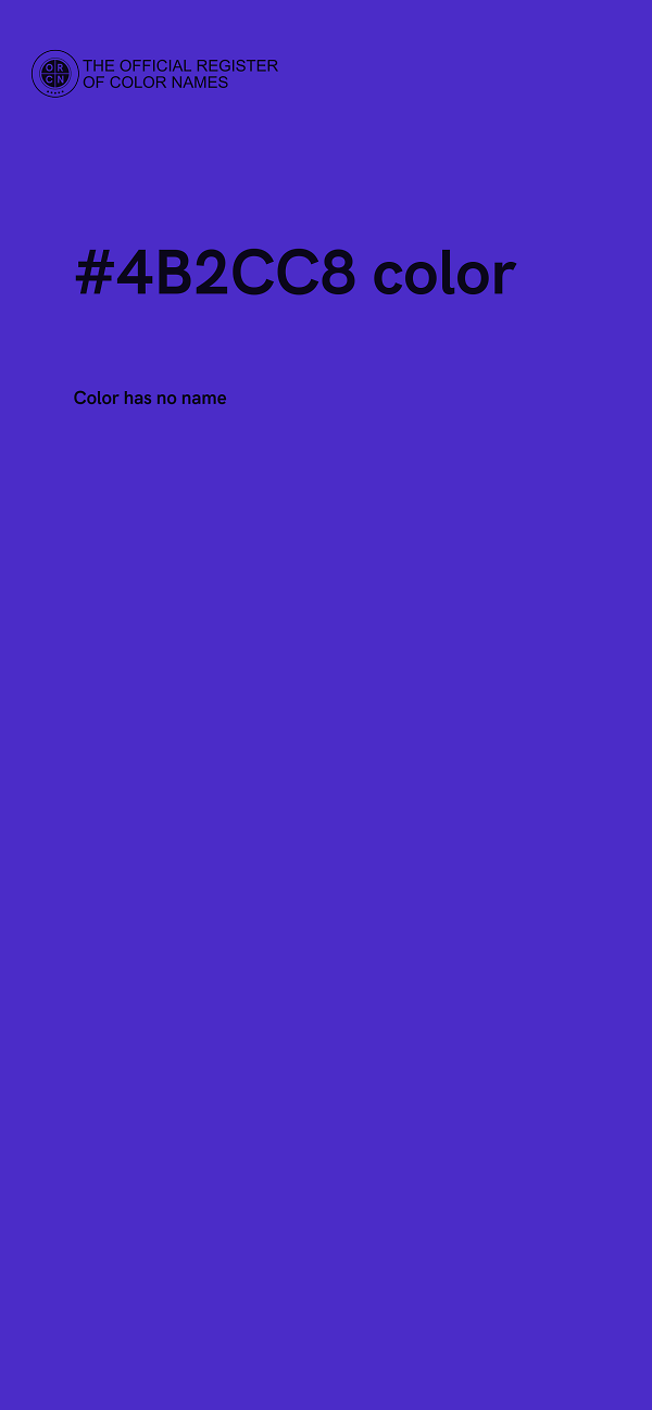 #4B2CC8 color image