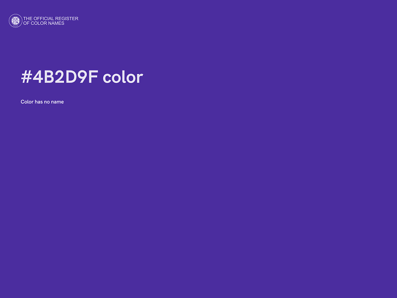 #4B2D9F color image