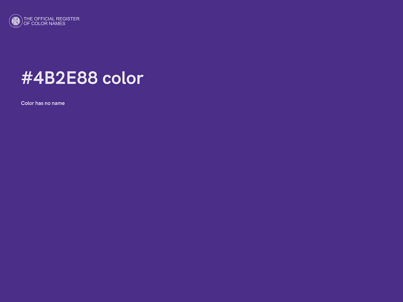 #4B2E88 color image