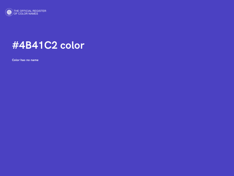 #4B41C2 color image