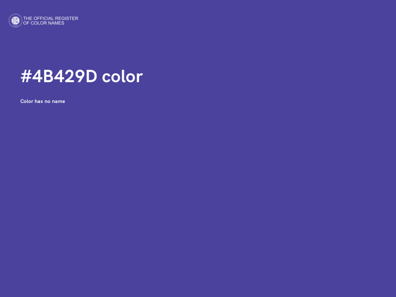 #4B429D color image