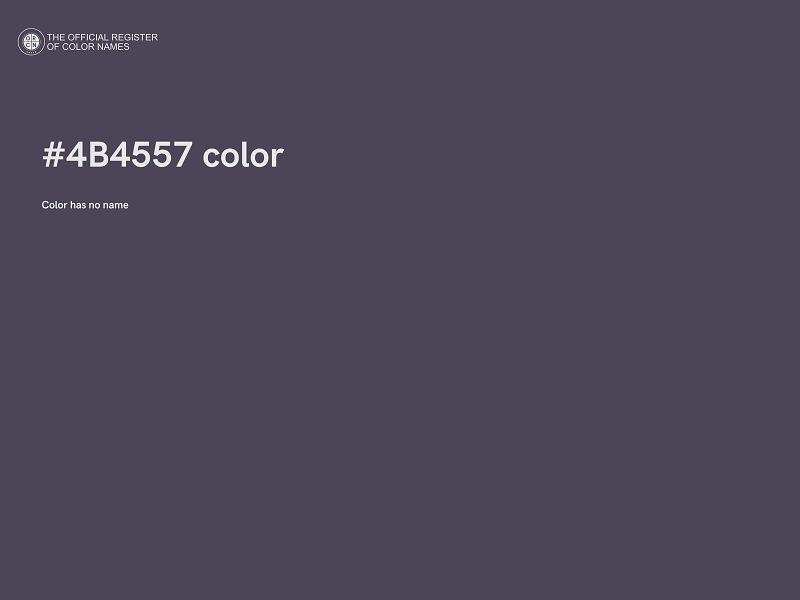 #4B4557 color image