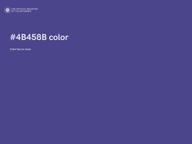 #4B458B color image