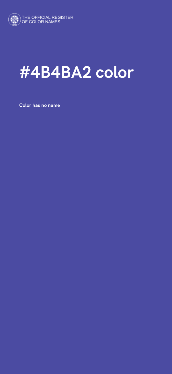#4B4BA2 color image