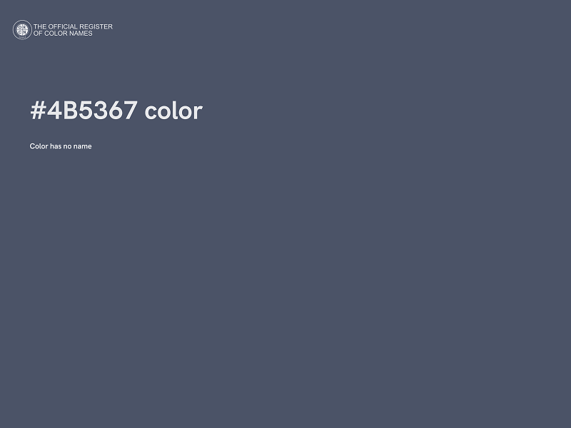 #4B5367 color image