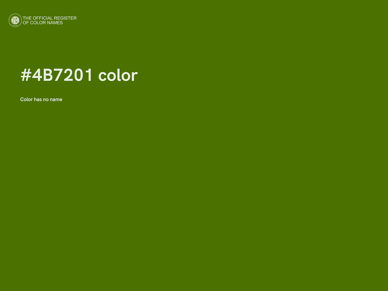 #4B7201 color image