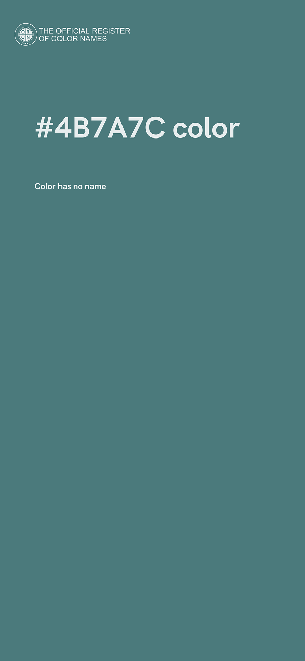 #4B7A7C color image
