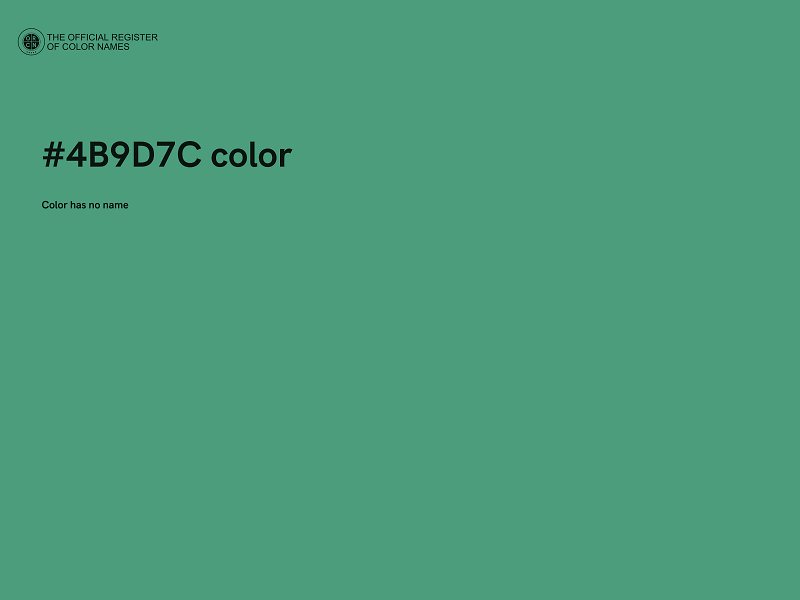 #4B9D7C color image