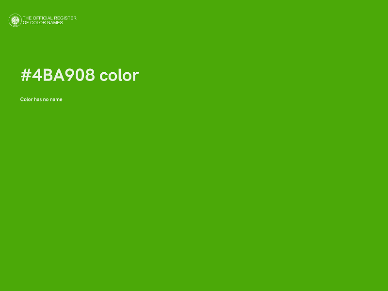 #4BA908 color image