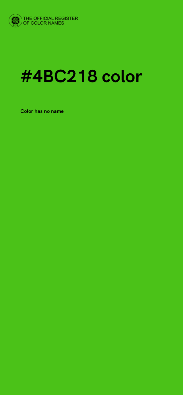 #4BC218 color image