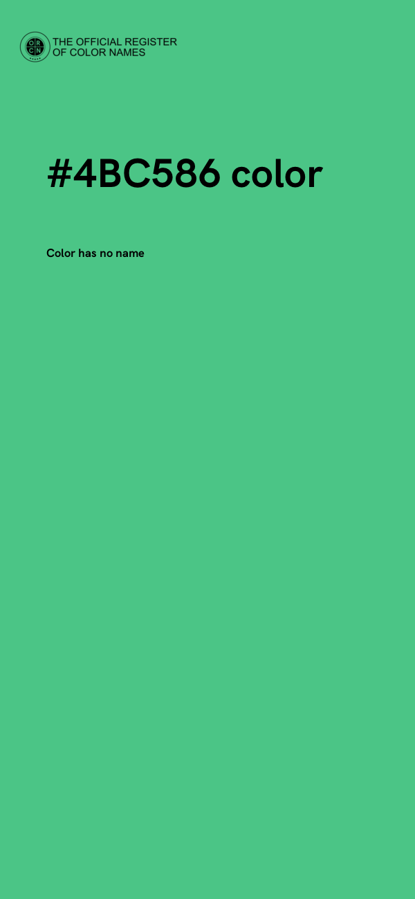 #4BC586 color image