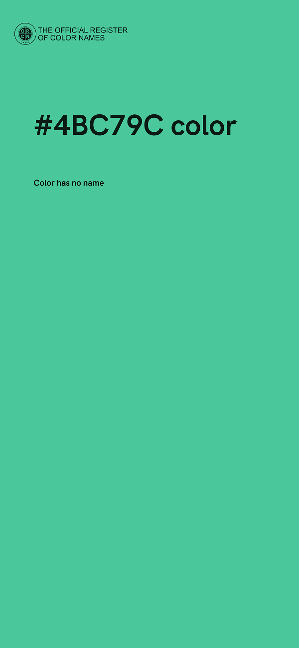 #4BC79C color image