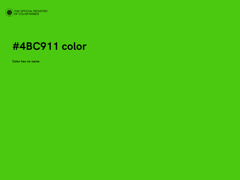 #4BC911 color image